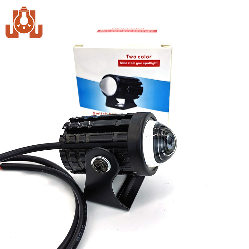 Мотофара LED двухцветная, сталь, 12-80V