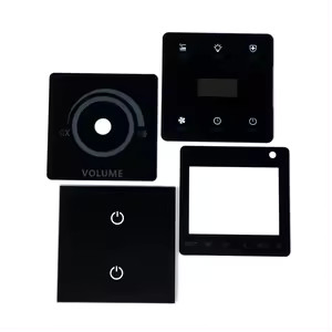 Electronic Screen Glass Panel Customized Glass Panel 0.1mm~5mm for Furniture Tempered Microwave Oven Glass Panel