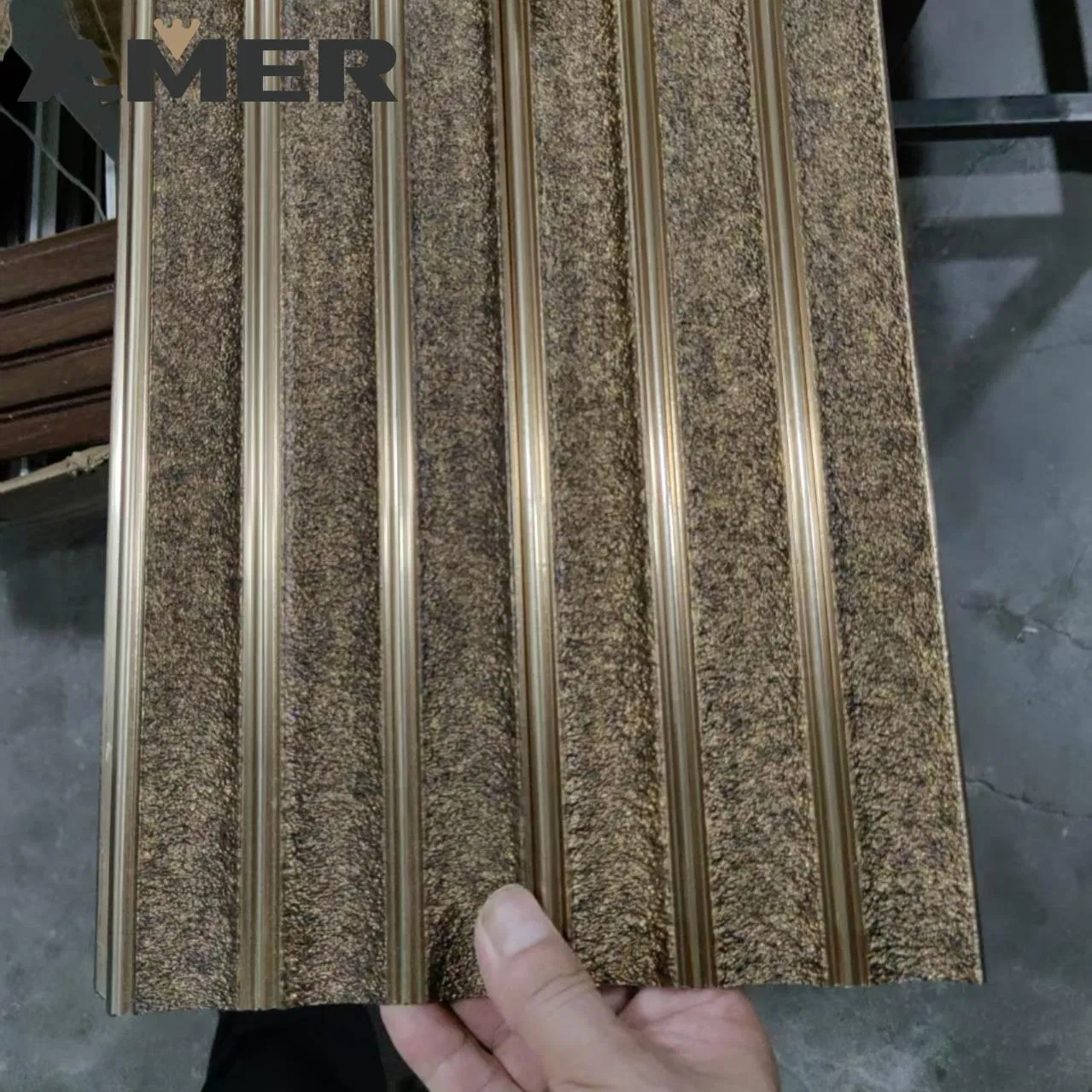 Hot-Selling PS Wall Panels for The Middle East Mark Polystyrene Material 3D Wall Panel with Luxury Design Wall Panel Rock