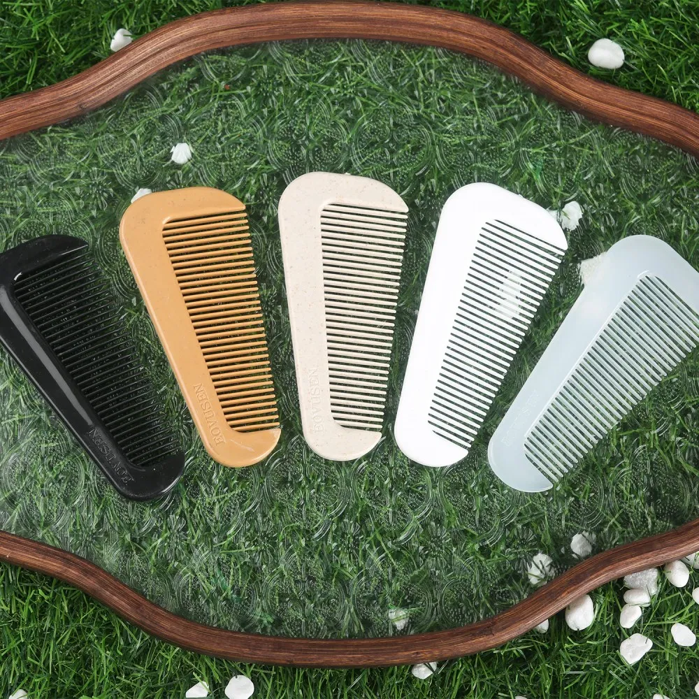 Custom Logo Printed Acrylic Hotel Room Comb 07