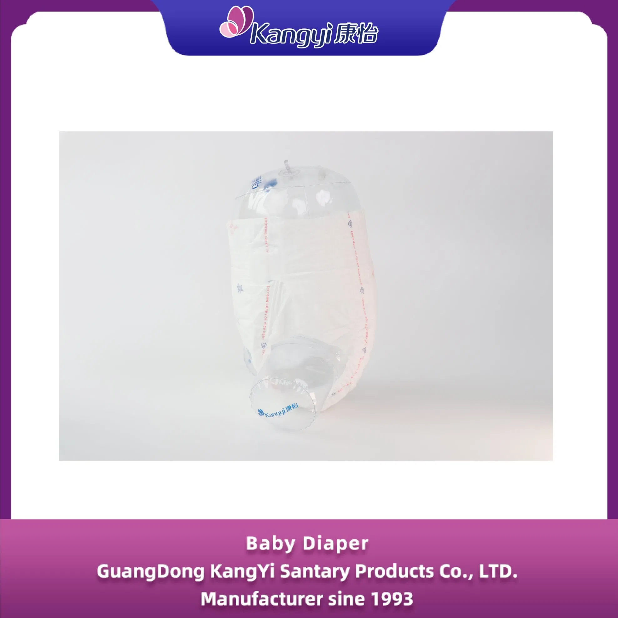 OEM Customized Manufacturer Disposable Tape Type Diaper Care Cotton Baby Diaper