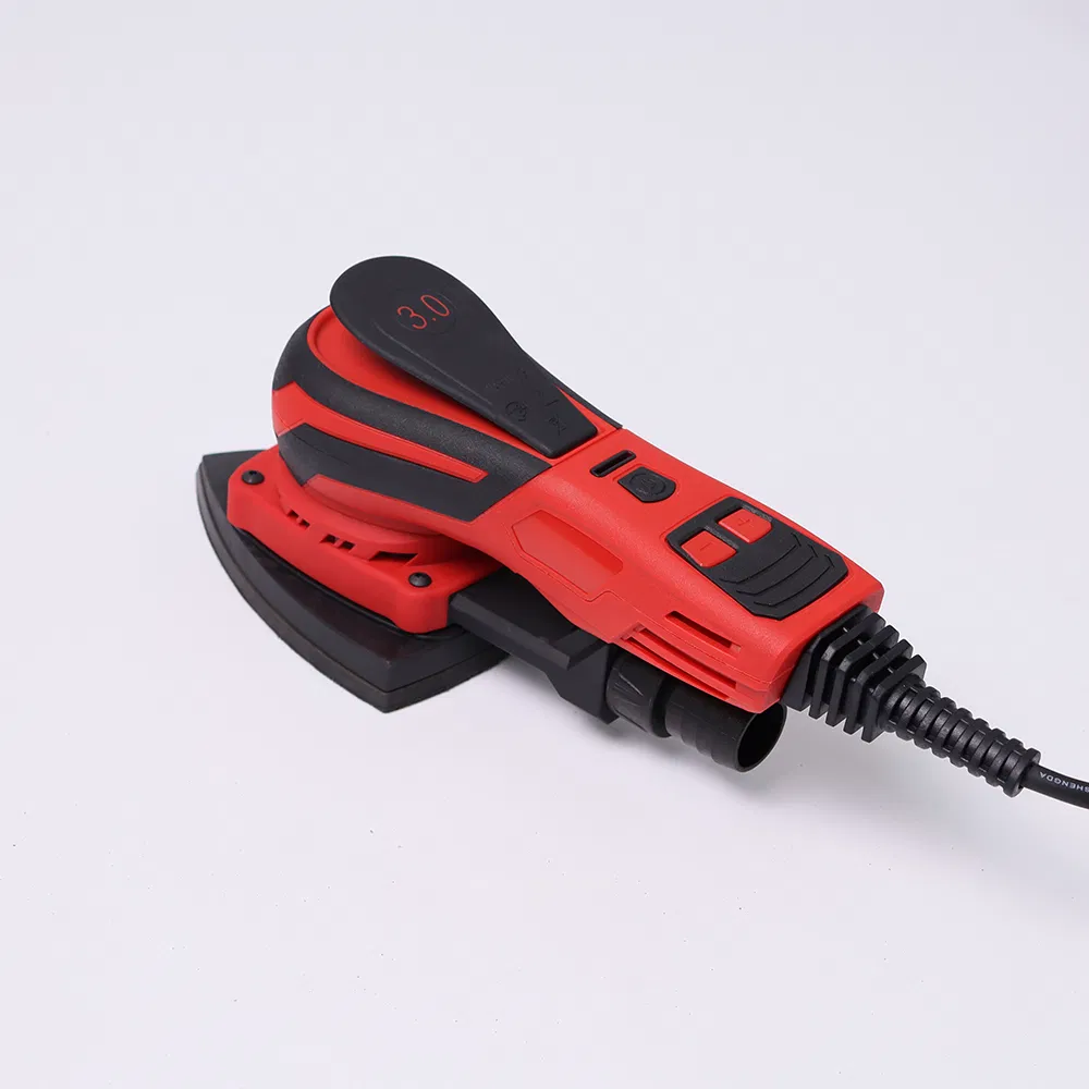 350W Electric Brushless Orbital Detail Sander Eccentric 3.0mm with Variable Speed