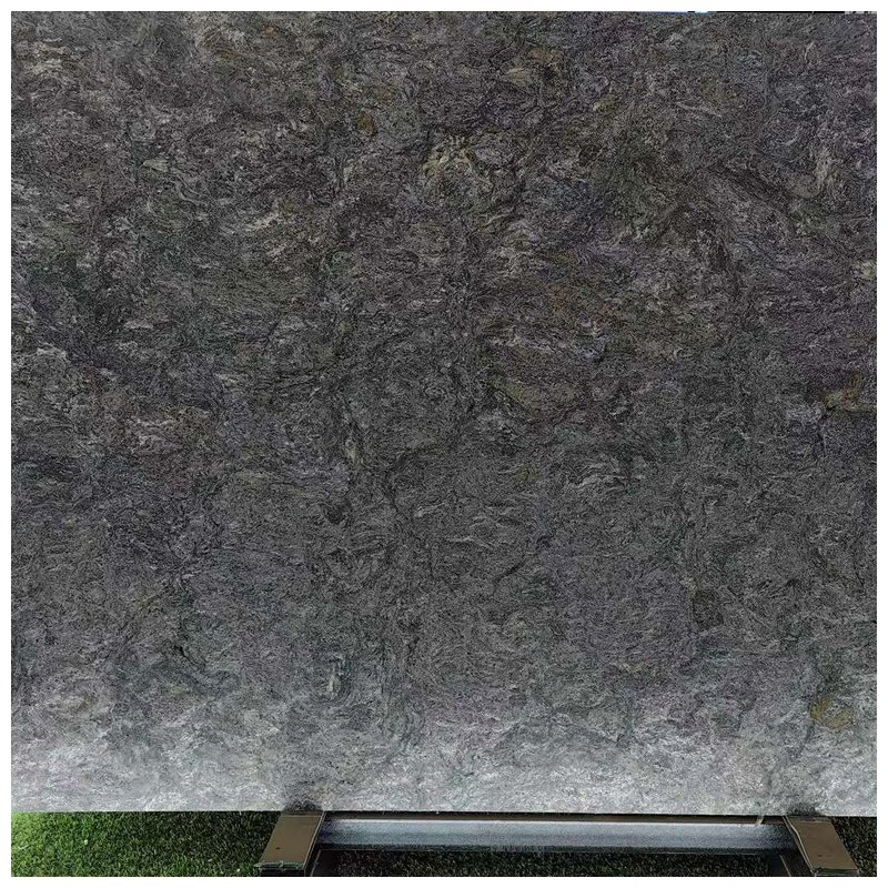 Brazilian Luxury Metalicus Exotic Granite Slabs for Countertops and Wall