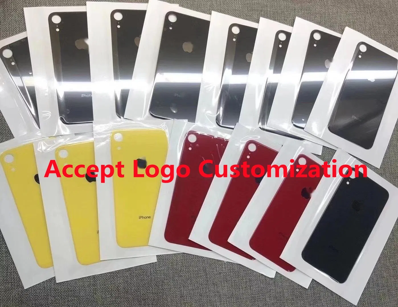 Factory Price Replacement Back Glass for iPhone X 11 12 13 PRO Max 7/8 7p/8p X Xr Xs Max 11 PRO Max Back Camera Protection Housing Glass Wholesale Glass