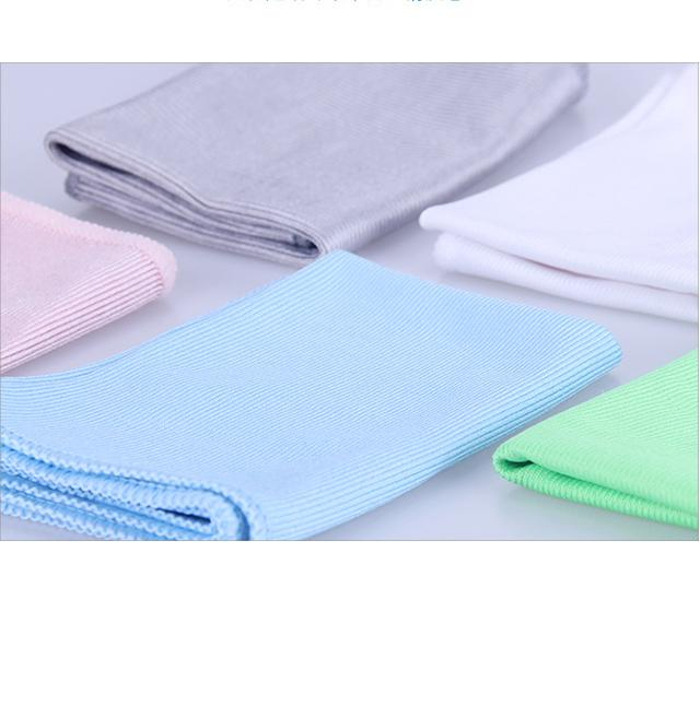 40*40cm 300GSM Glasses Towel; Microfiber Cleaning Towel; Glass Cleaning Towel; Glass Towel