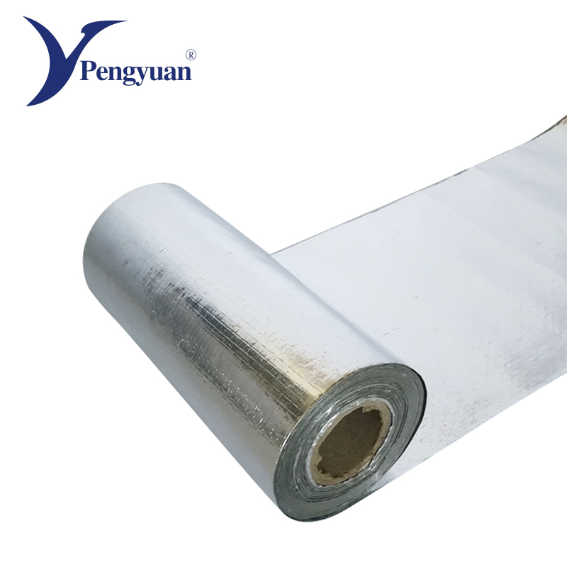 House Wall Roof Sarking Aluminum Woven Fabric Foil Thermal Insulation Building Construction Material
