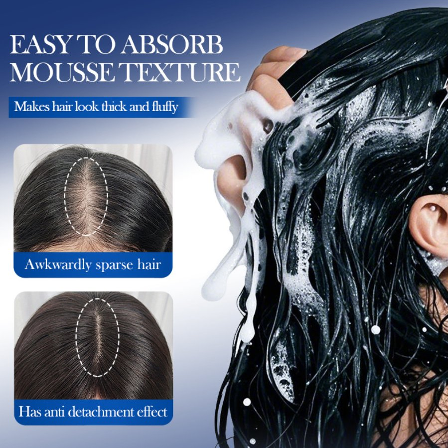 Online Hot Sale Deep Repair Hair Root Follicle Growth Serum Promotes Hair Fast Growing Product Castor Argan Oil Hair Growth Foam 5% Minoxidil Hair Growth Mousse
