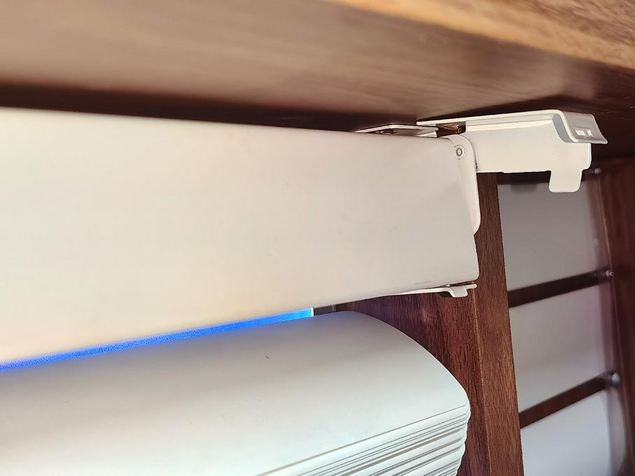1inches/2inches Window Blind Accessories Combination of Box Mounting Brackets in White