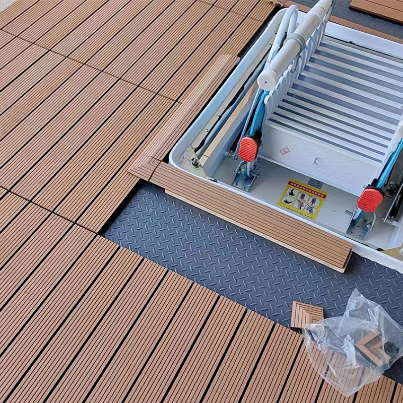 High Quality Outdoor Flooring WPC Decking Wood Plastic Composite Deck Board