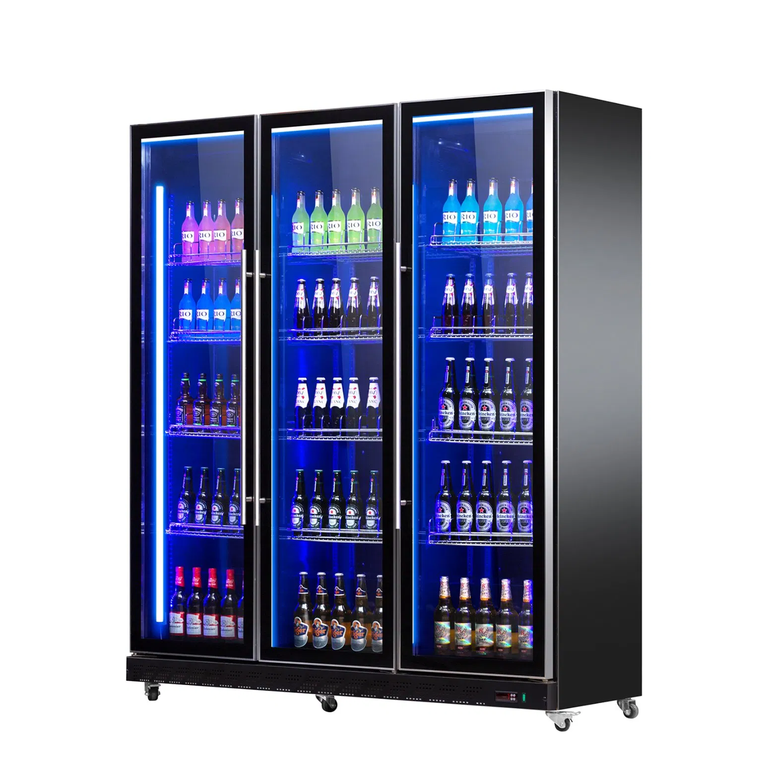 Commercial Countertop Wine & Beverage Chiller Good Price Glass Door Refrigerator for Display