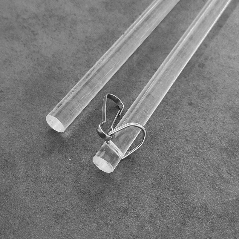 Factory Price Custom Size Acrylic Curtain Pull Wand