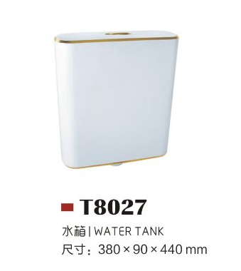 Manufacturer Sanitary Ware Bathroom Water Tank for Ceramic Squat Pan Toilet Dual Flush Wall Hung Flush Tank