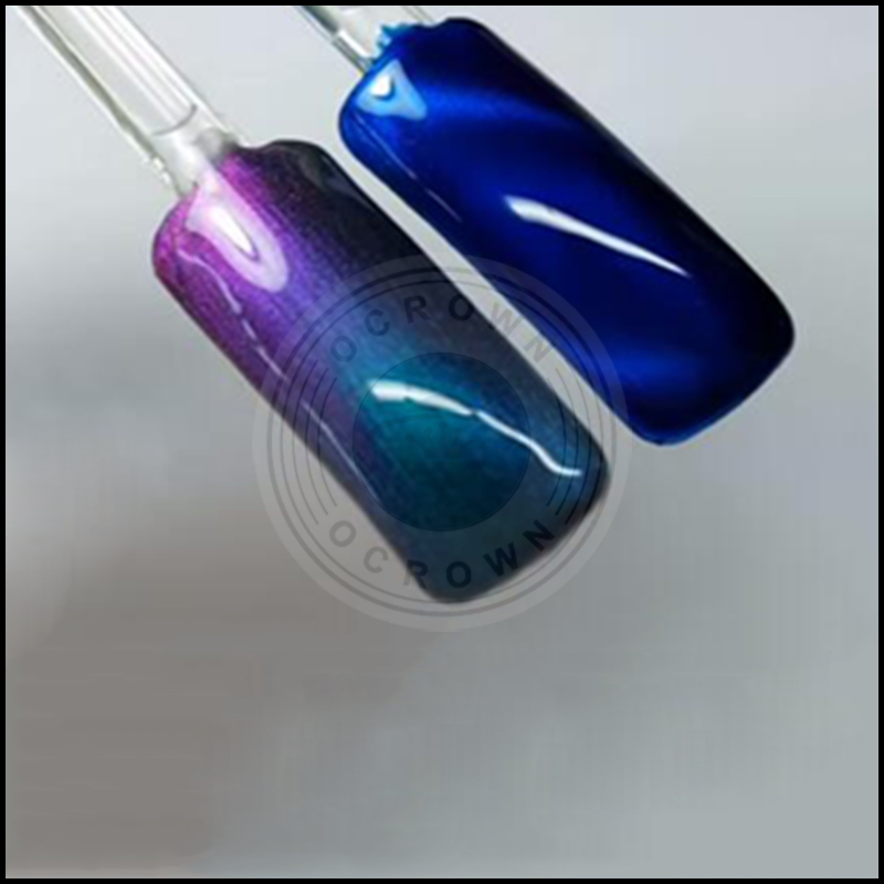 Cocktail Color Changing Chameleon Nail Gel Polish Pearl Pigment Mica Powder