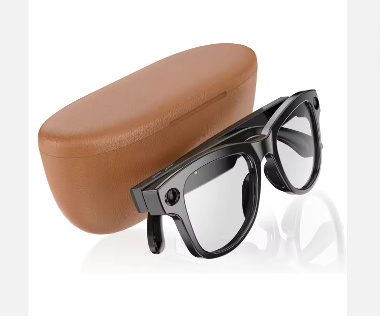 Unisex Sunglasses 800W Automatic Identification Bluetooth Voice Call Artificial Intelligence Smart Glasses