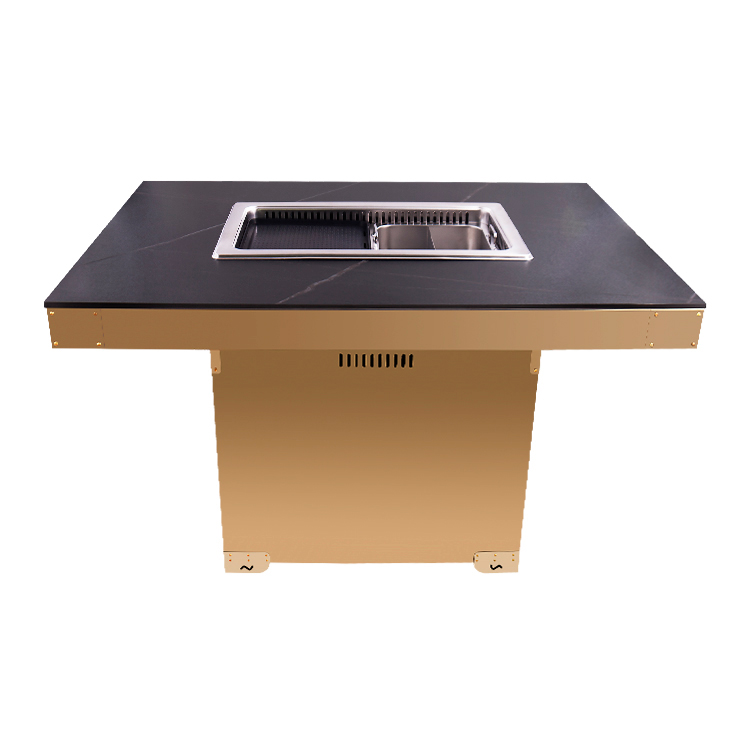Стол для барбекю бездымный гриль ресторан столовая