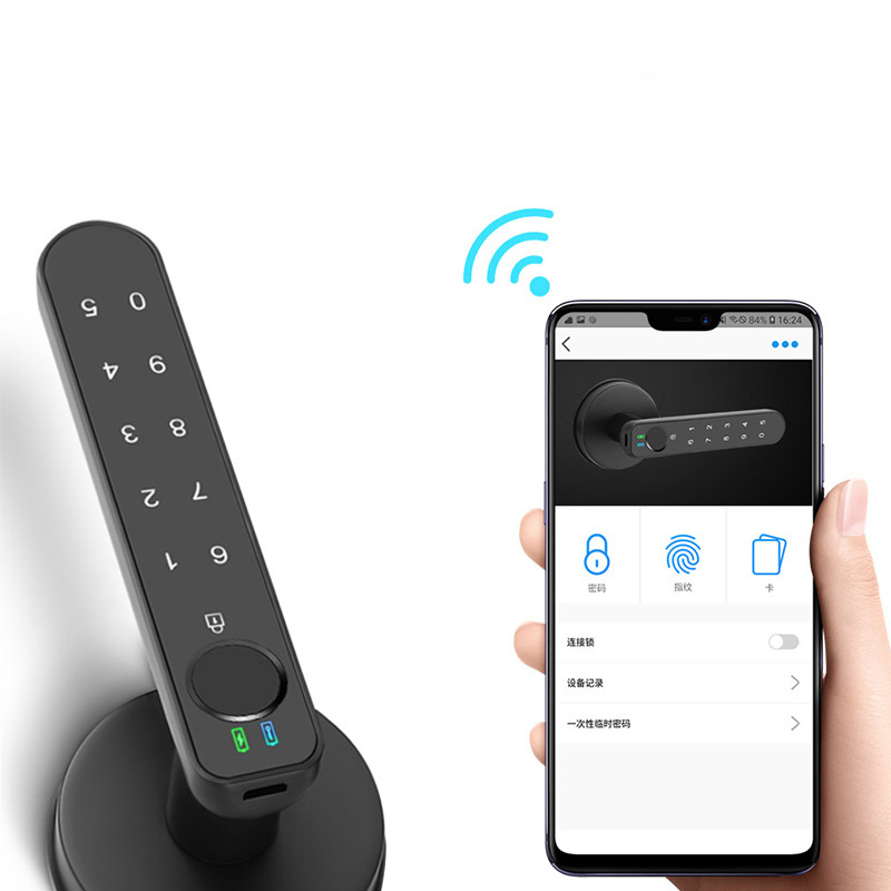 China Manufacturer High Security Door Lock Anti Thief One Side Smart Door Lock