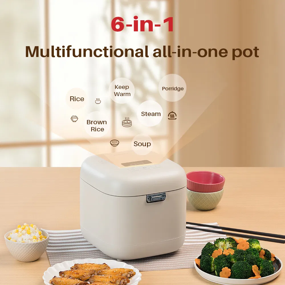 2L Smart Multifunctional Electric Digital Auto Cooker Rice Cooker for Home