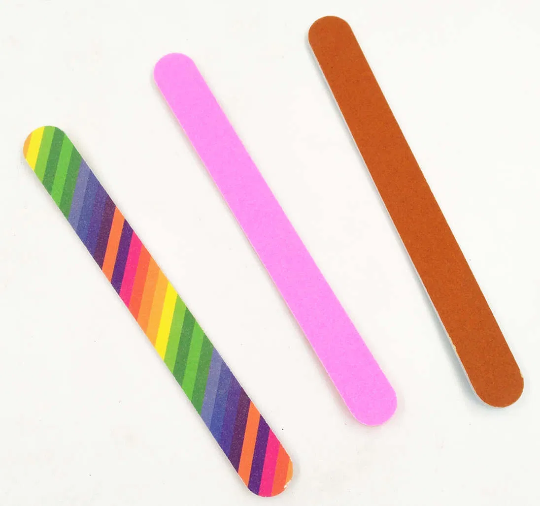 Double-Sided Thin Sand Nail Frosted Strips Polished Manicure Nail File Manicure Tools Kit