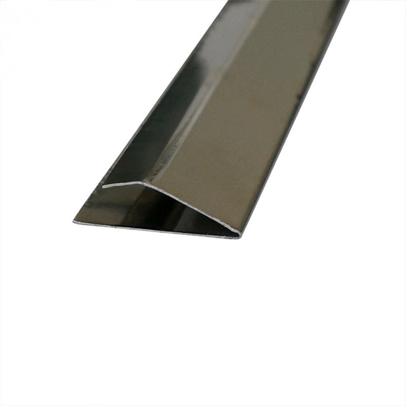 China Hot Sale Ceramic Floors Walls Metal Tile Edge Trim Stainless Steel Skirting