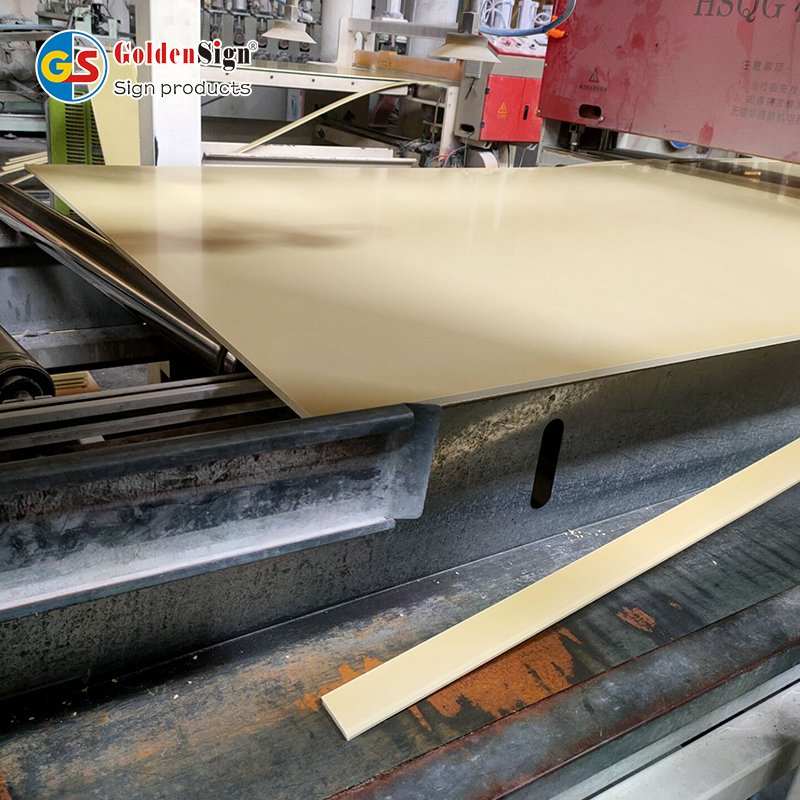 Goldensign 0.65density for 5mm Wood Color PVC Wall Panel