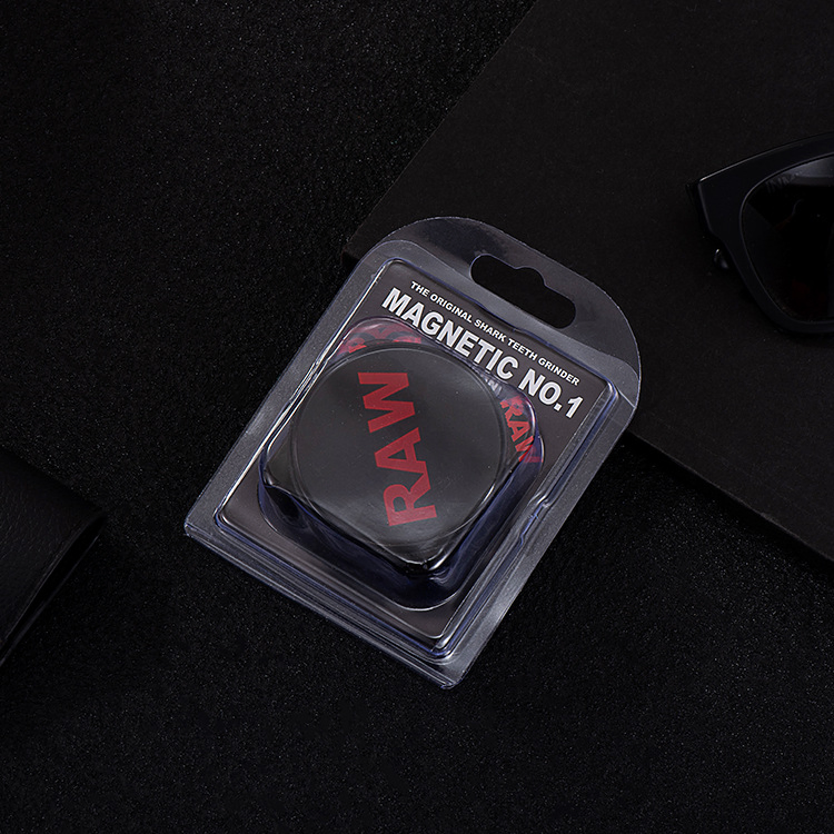 Biodegradable Tobacco Raw Grinder 50mm Custom Logo Plastic Tobacco Smoking Herb Grinder