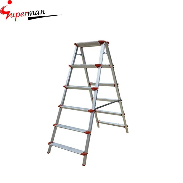 Custom-Sized 8m, 7m, 6m, 5m Aluminum Step Ladders
