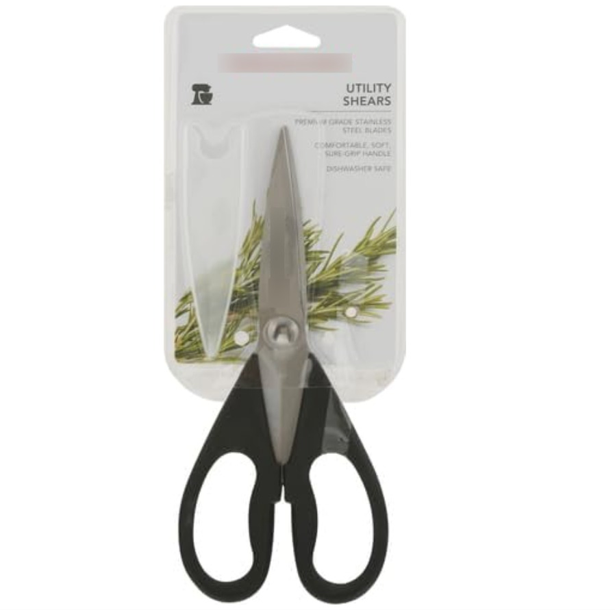 All Purpose Kitchen Shears Durable Stainless Steel Scissors with Protective Sheath