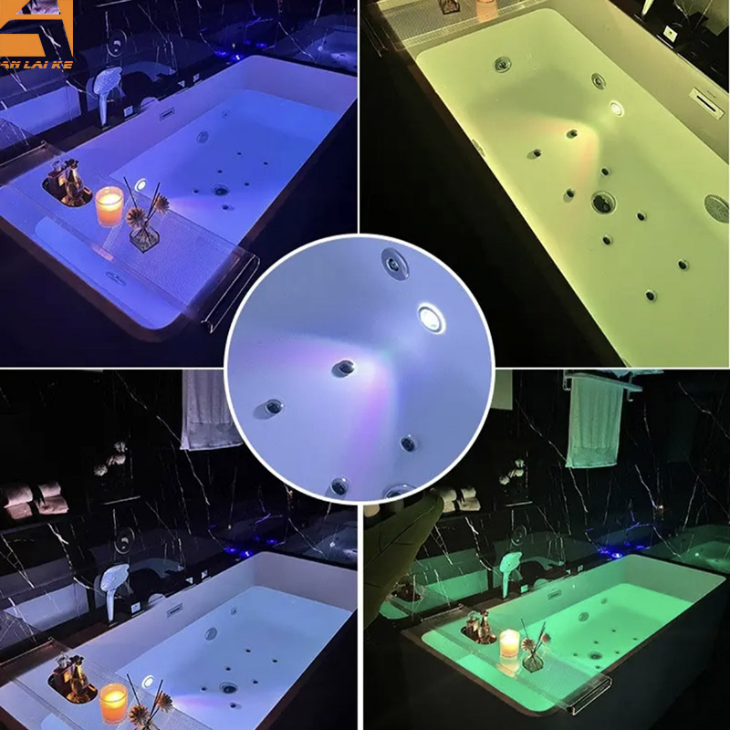 Modern Acrylic Standalone Hydromassage Bathtub Whirlpool for Relaxation (M-B-1003)