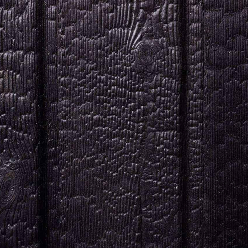Tailored- Design Color Eco-Friendly Cost Effective Brushed Embossedpattern Wall Panels Knot Free Thermowood Shou Sugi Ban for Residential and Commercial