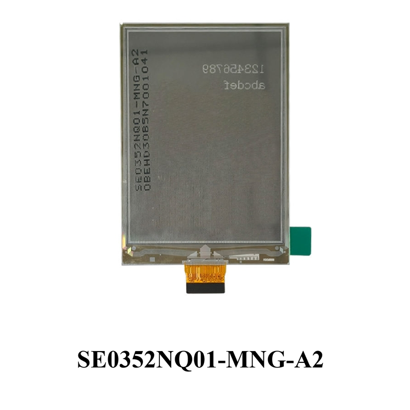 High-Resolution 3.52 Inch Black & White Epaper Display for Monitor