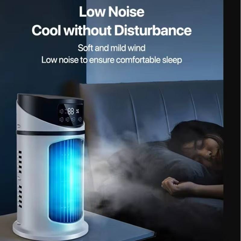 Portable Mini Air Conditioner Air Cooler Fan Water Cooling Fan