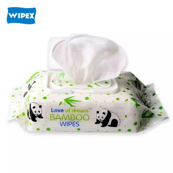 Disposable Baby Wet Wipe Spunlace Nonwoven Bamboo Biodegradable Baby Wet Wipes