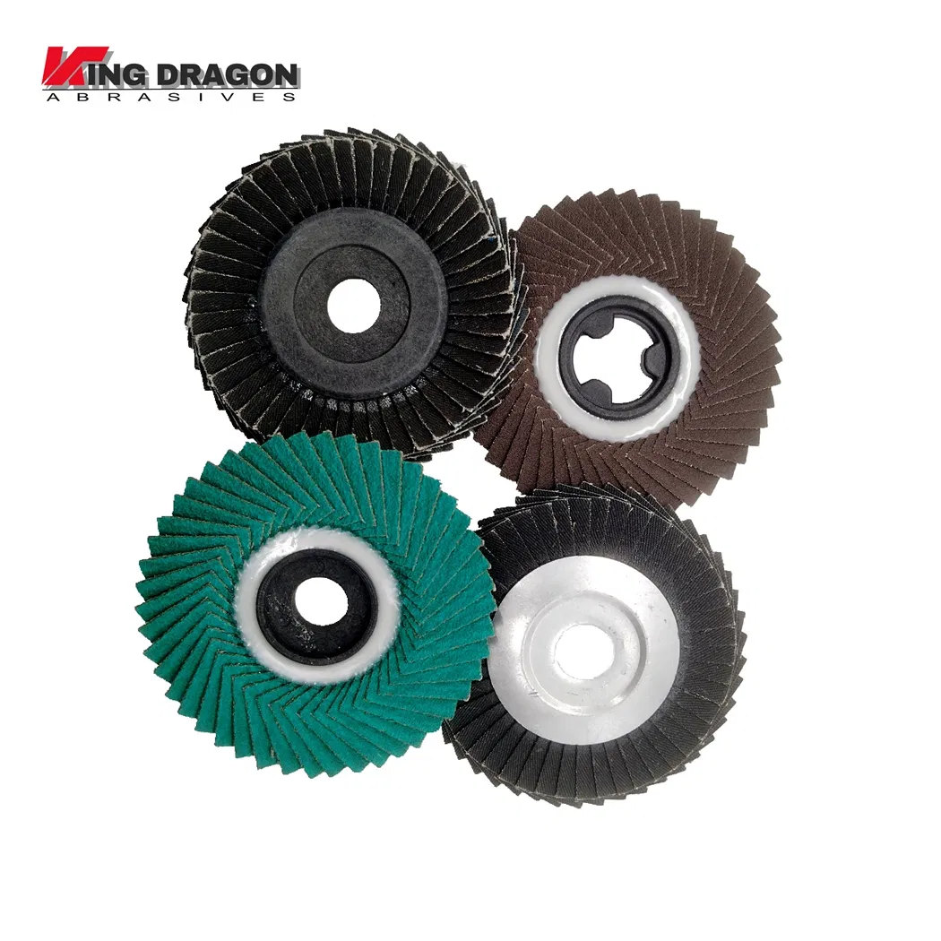 Лепестковый шлифовальный круг T27 100 мм, зерно 60