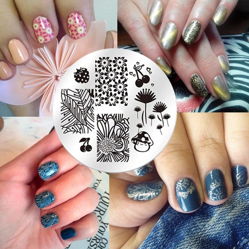 2020 DIY Nail Art Beauty Design Stamping Nail Plate