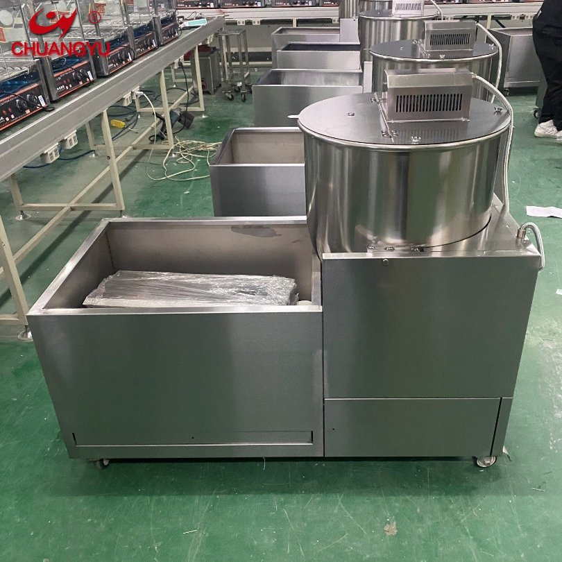 Chuangyu Stainless Steel Commercial Caramel Kettle Corn Machine Popcorn Snack Machine