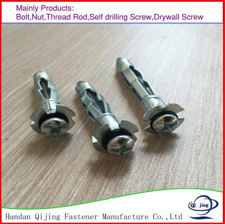 Whited Zinc Plated Hollow Wall Anchors Drywall Anchorsfor Construction