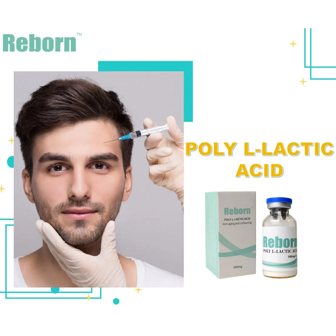 Top Quality ISO 13485 9001 Approved Injectable Reborn Plla Skin Treatment-Poly-L-Lactic Acid Dermal Filler for Natural Long-Lasting Youthful Appearance