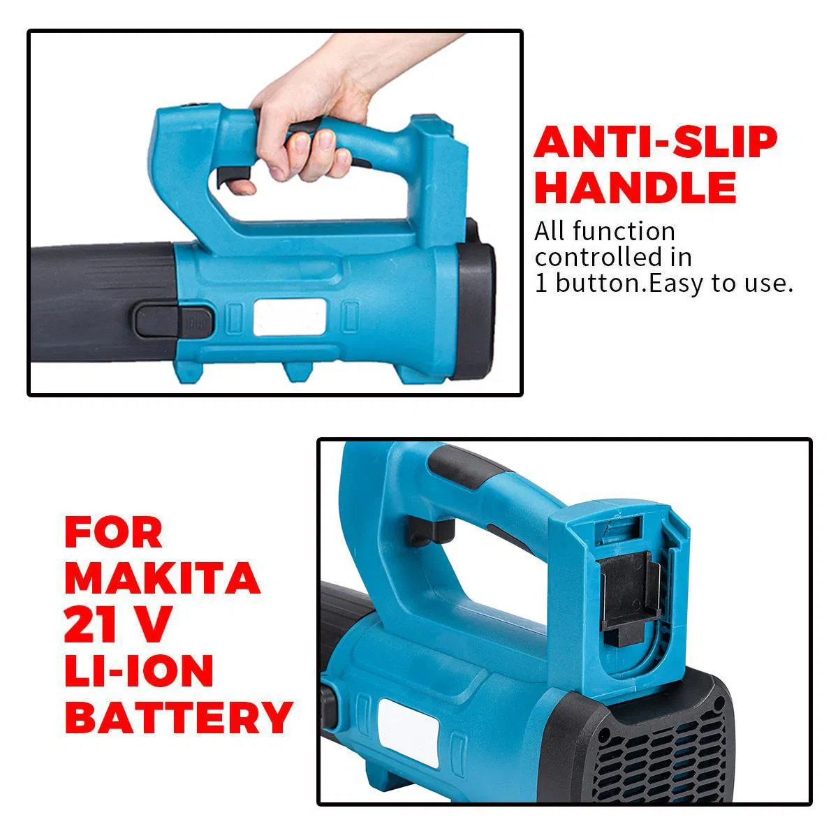 Powerful 20V Cordless Leaf Blower for Heavy Duty Cleanup