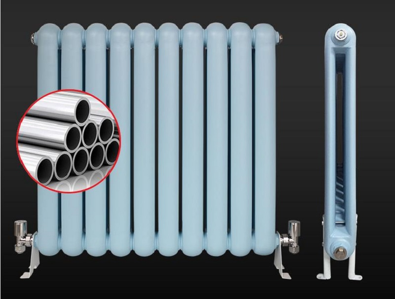 Wall Mounted Standing Carbon Steel Columns Water Heating Designer Radiator Homer Warmer