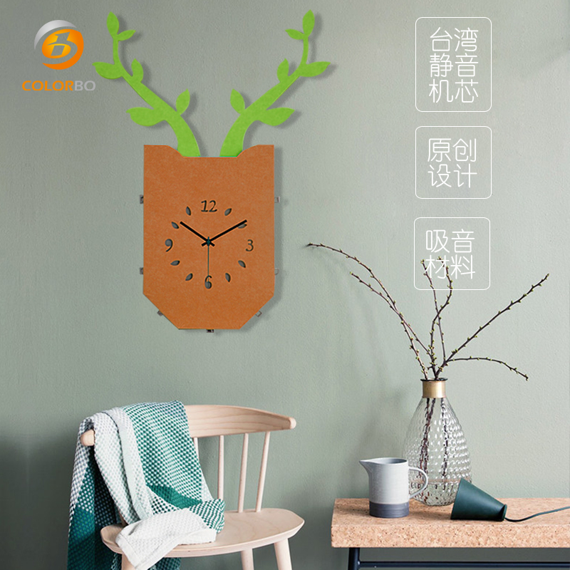 Wall Clock for Home Decoration