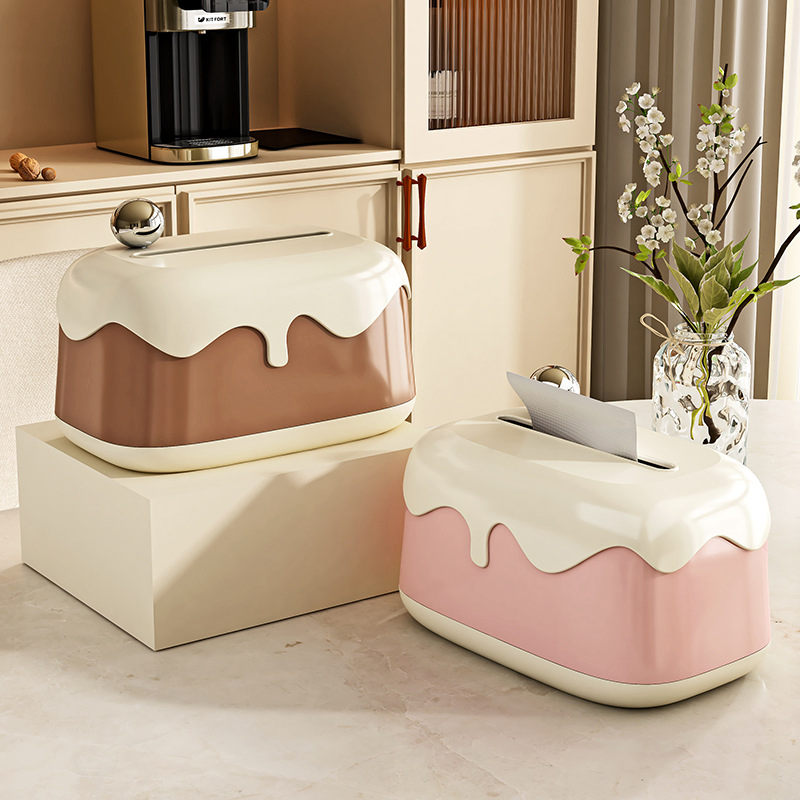 New Products Home Living Room Stretch Mop Creative Cute Tissue Box