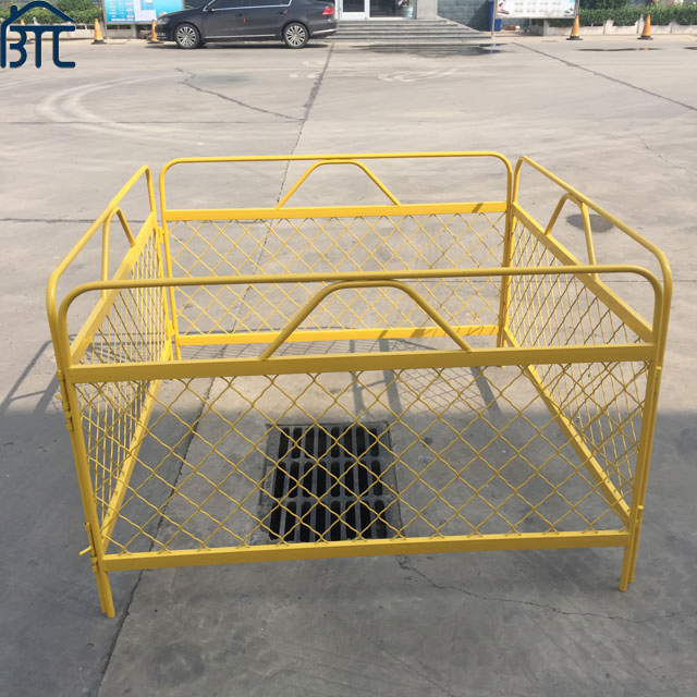 Public Safety Manhole Mesh Guards