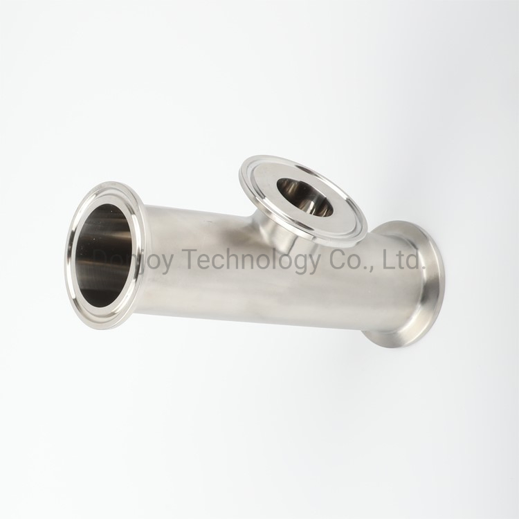 DIN Standard Stainless Steel Sanitary Clamped Tee