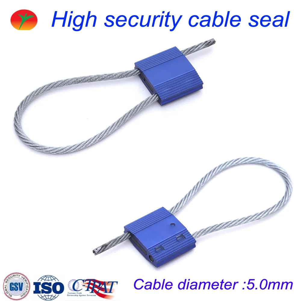 Aluminum Lock Head Large Tensile Strength Cable Seal