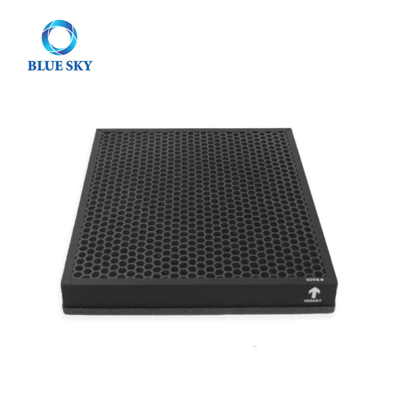 Customized Size 405X355X50mm Air Purifier Activated Carbon HEPA Honeycomb Panel Filter for Air Purifier Parts