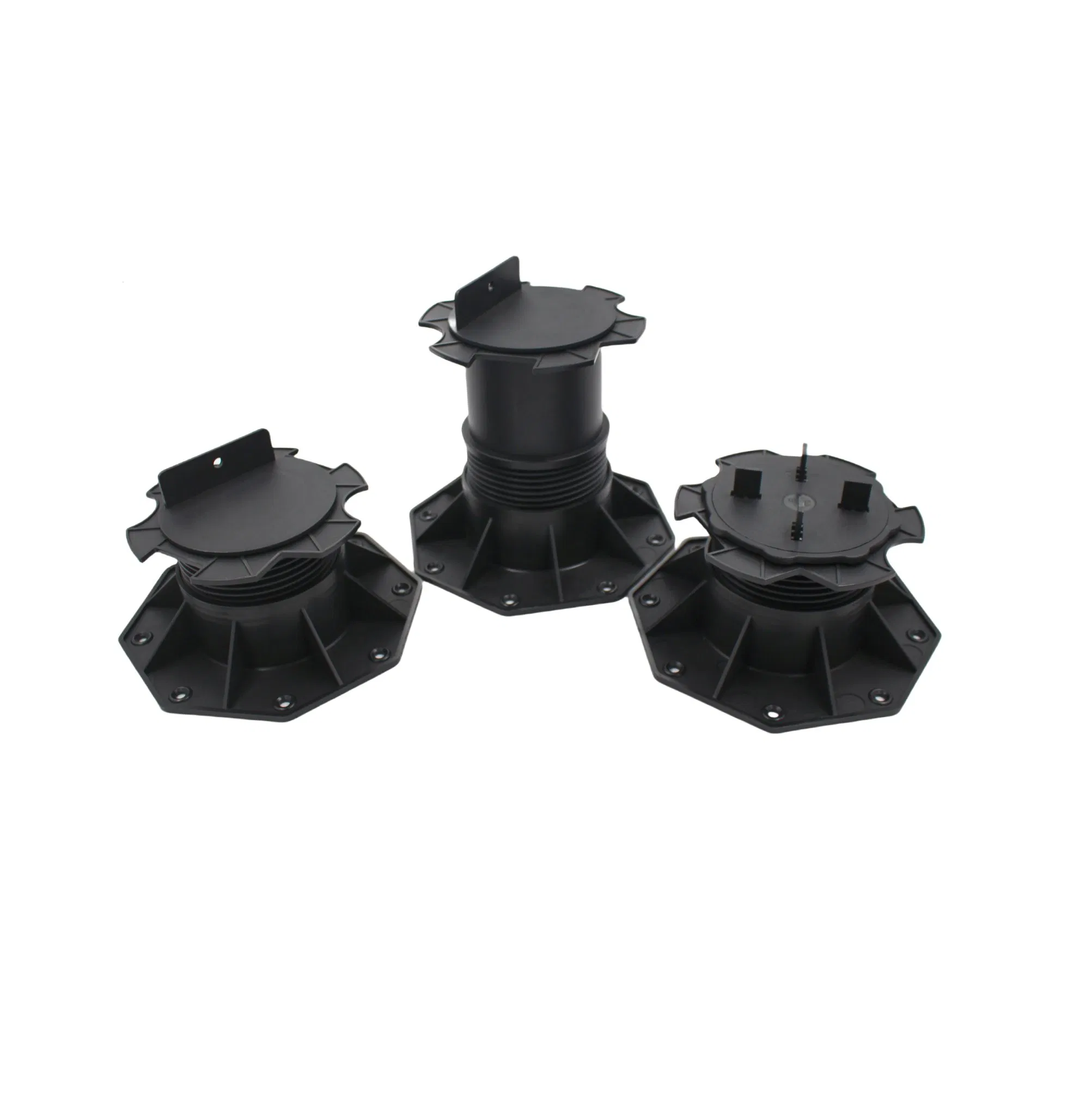 WPC Deck General Adjustable Plastic Raised Floor Paving Support Pedestal