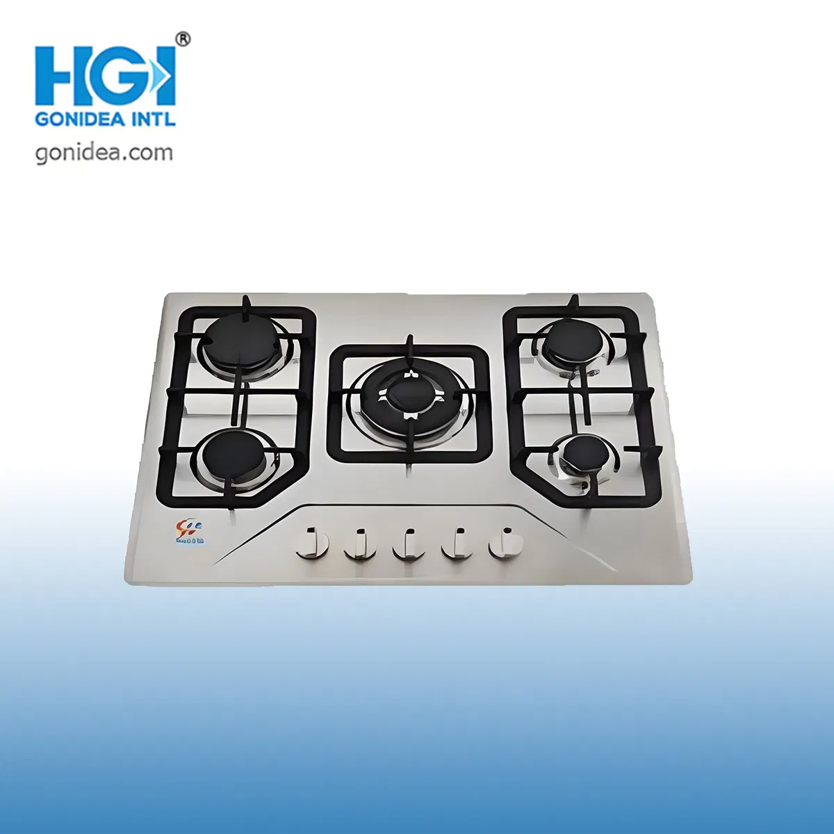 High Quality Good Fire Blue Flame 5 Burner Table Gas Stove Qg5z58tcw