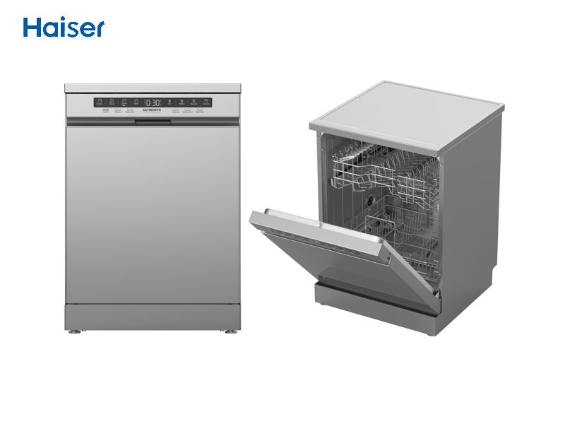 Wholesale 60 Cm Semi-Build in 12 Place Setting LED Display Dishwasher OEM China Factory Price