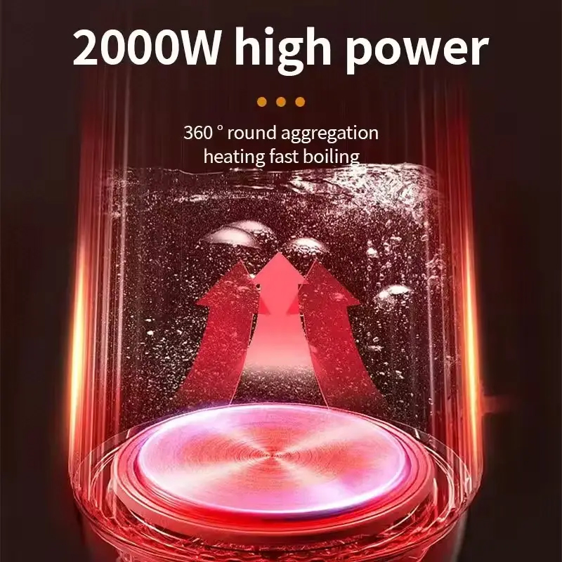 Cheap Prices Customized Size Durable Stainless Steel Electric Water Kettle