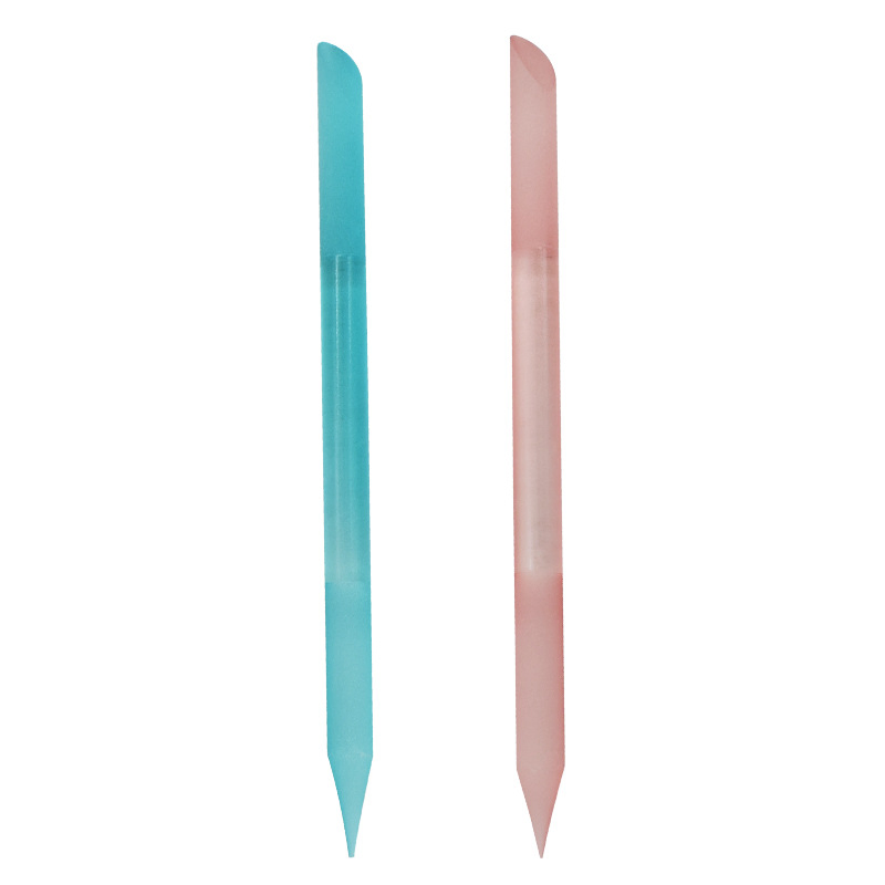 Professional Cuticle Pusher Crystal Nano Glass Nail File Manicure Products Nails Art Tools